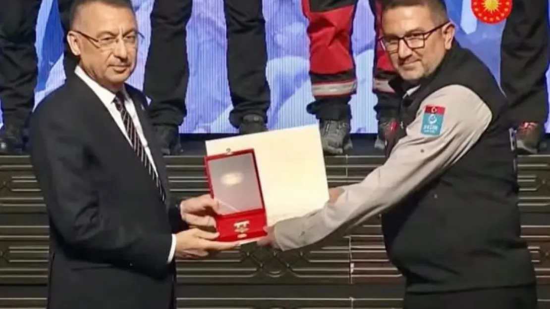 Beşir Derneği'ne Devlet Üstün Fedakarlık madalyası
