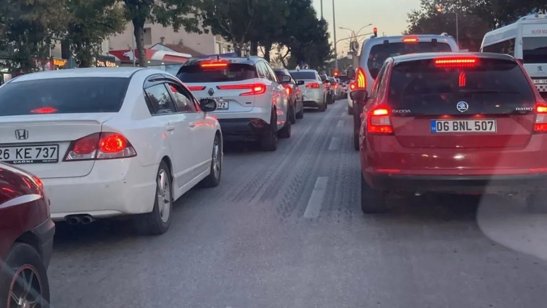 Trafik çilesi bitmiyor