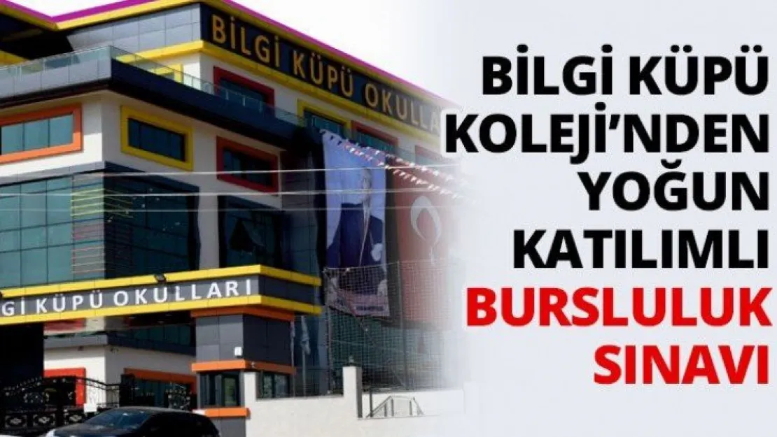 Bilgi Küpü Koleji'nden Yoğun Katılımlı Bursluluk Sınavı