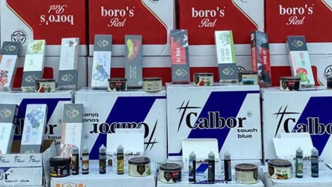 Binlerce gümrük kaçağı makarona el konuldu