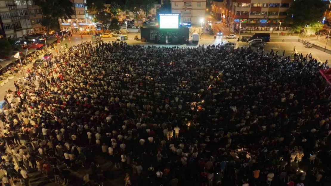 Kocaeli'de binlerce kişi tek yürek oldu