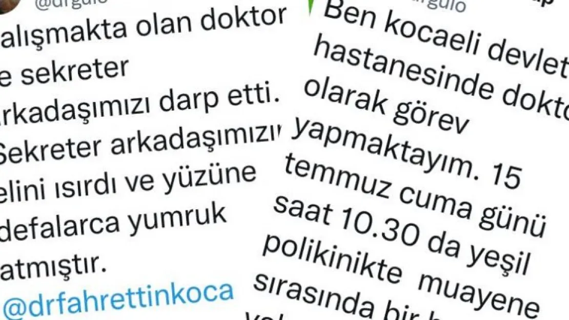 Bir doktora daha darp! 'Artık sesimizi duyun'