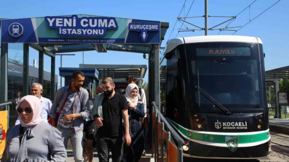 Tramvayda tüm zamanların rekoru kırıldı