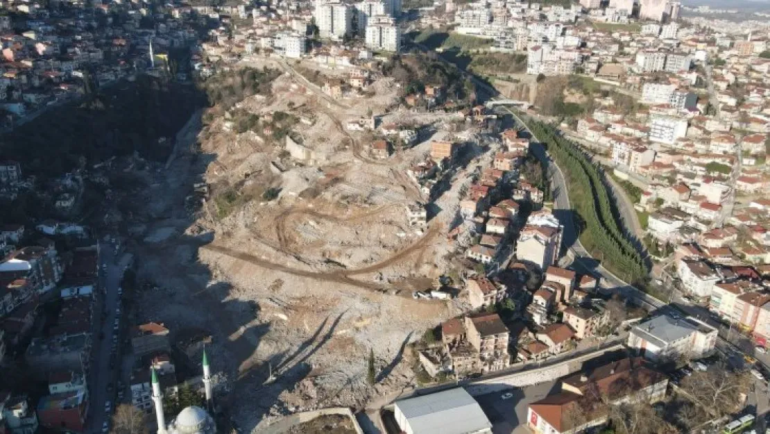 Bir mahalle yok oldu