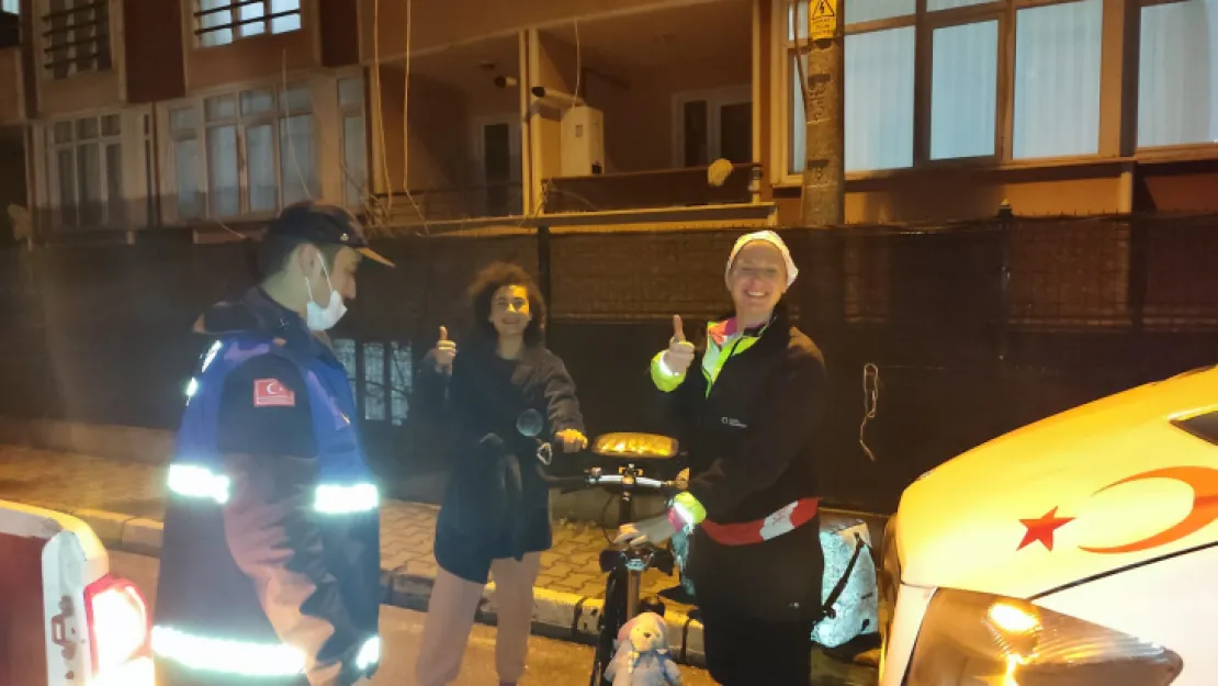 Kaybolan turistin yardımına Zabıta koştu