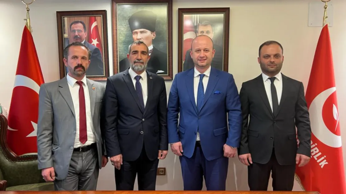 Bıyıklı'dan BBP İl Başkanı Kaya'ya ziyaret