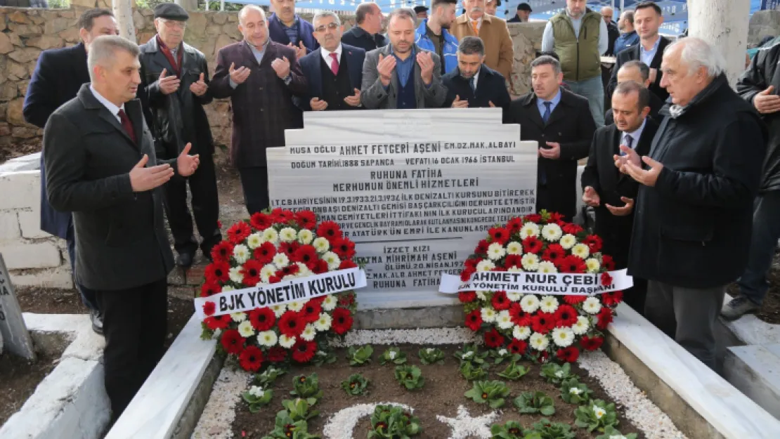BJK Kulübü 6. Başkanı yıldönümünde unutulmadı