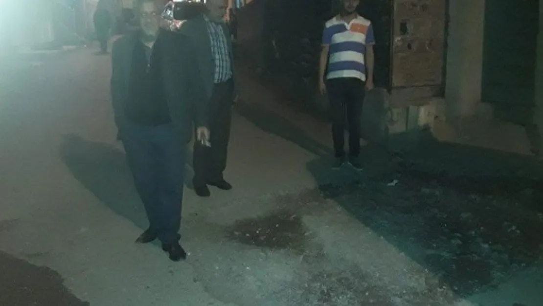 Bu çukurlar lastik patlatıyor