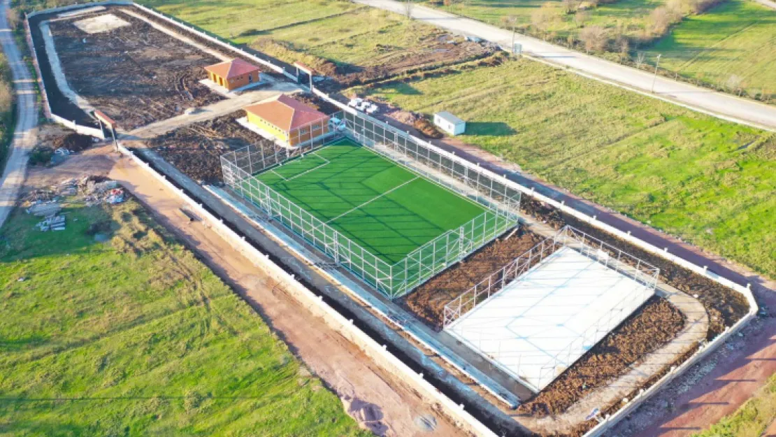 Bu parkta 5 bin 550 metrekare yeşil alan olacak