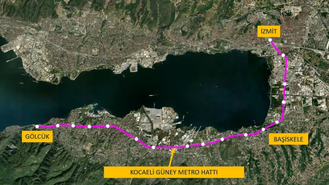 Bu projeyle Gölcük-İzmit arası 28 dakikaya düşecek