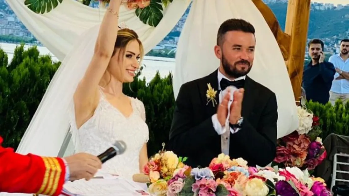 Burçin ve Ahmet'in mutlu günü