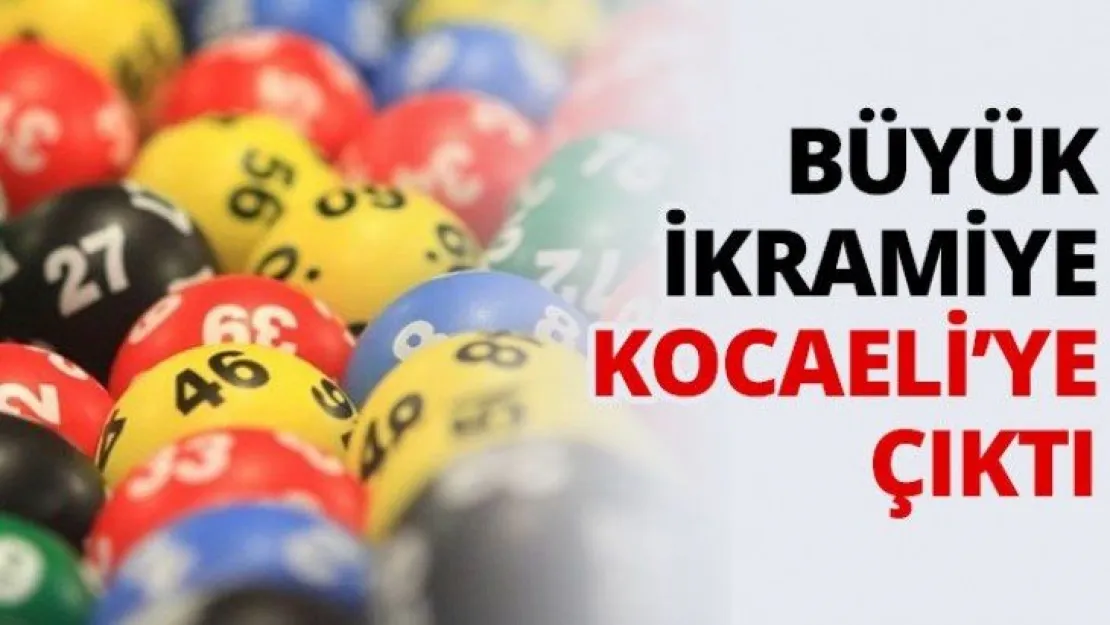 Büyük ikramiye Kocaeli'ye çıktı