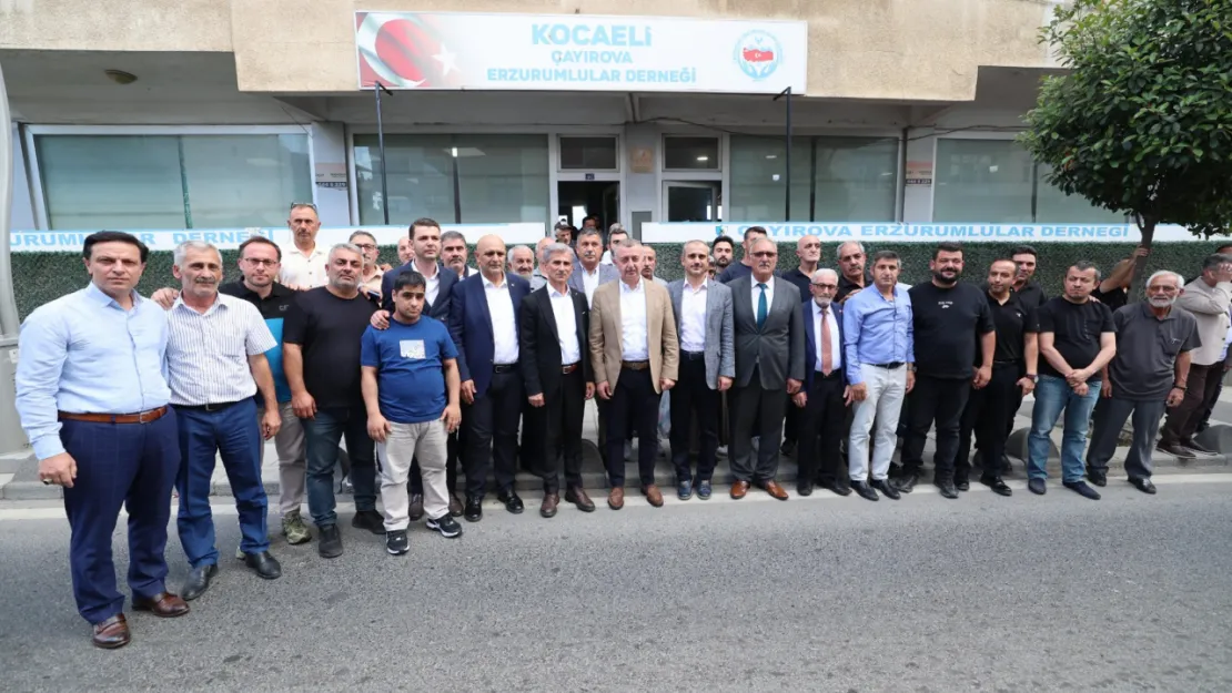Büyükakın'dan Çayırova'da STK ziyareti