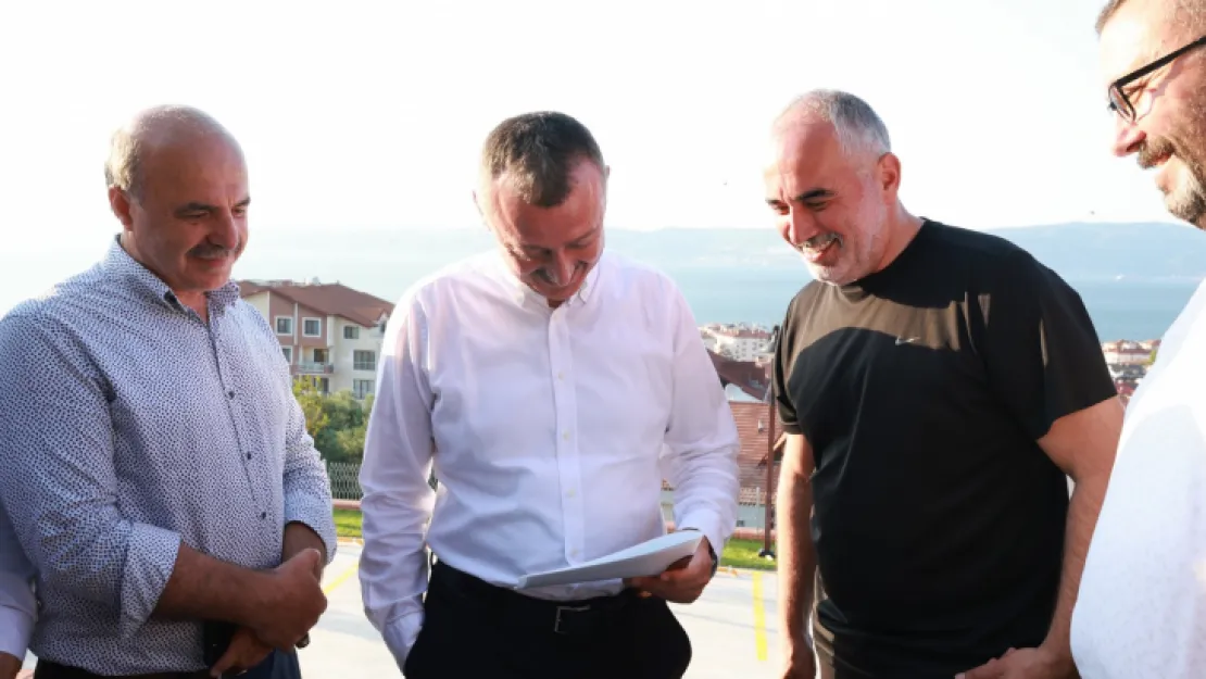 Büyükakın: Karamürsel'e cennet gibi bir alan kazandırdık