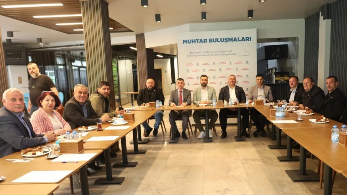 Büyükşehir, 472 muhtarın talep ve önerilerini dinliyor