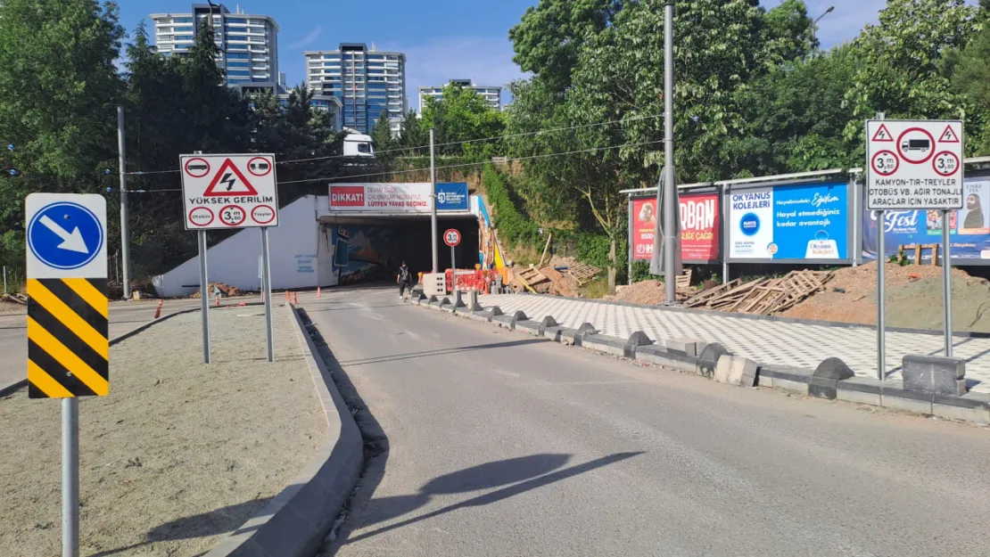 Büyükşehir, Alikahya bölgesindeki menfezi de araç geçişine açtı