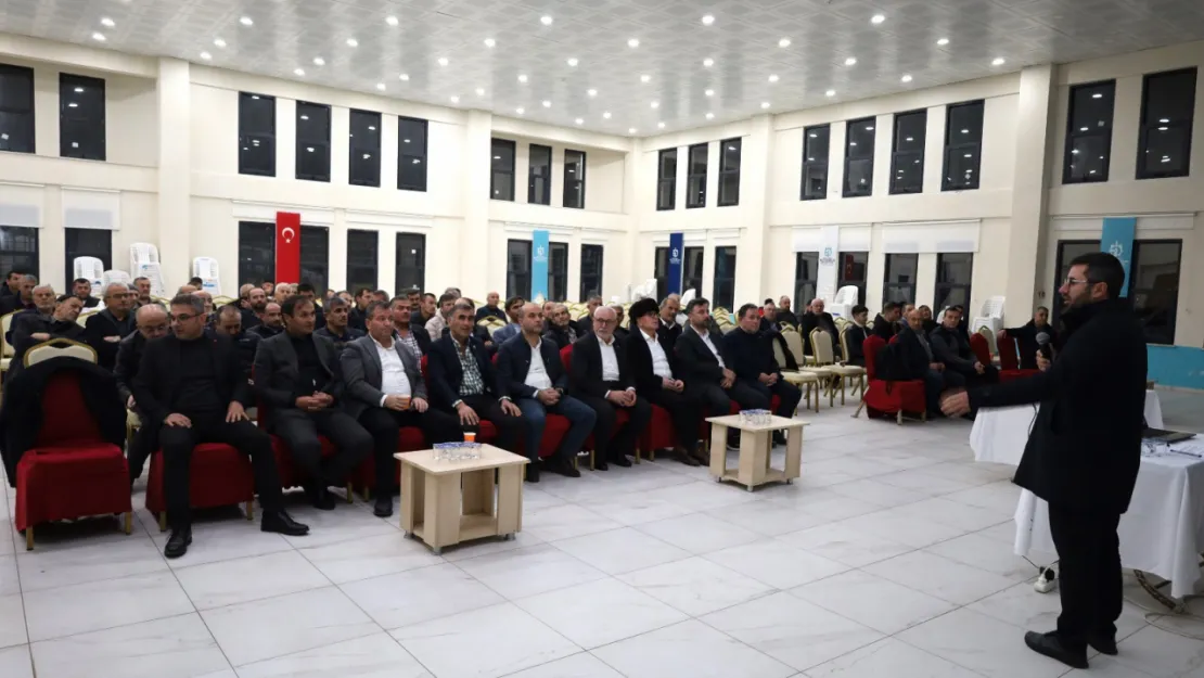 Büyükşehir'den çiftçilere bilgilendirme toplantısı