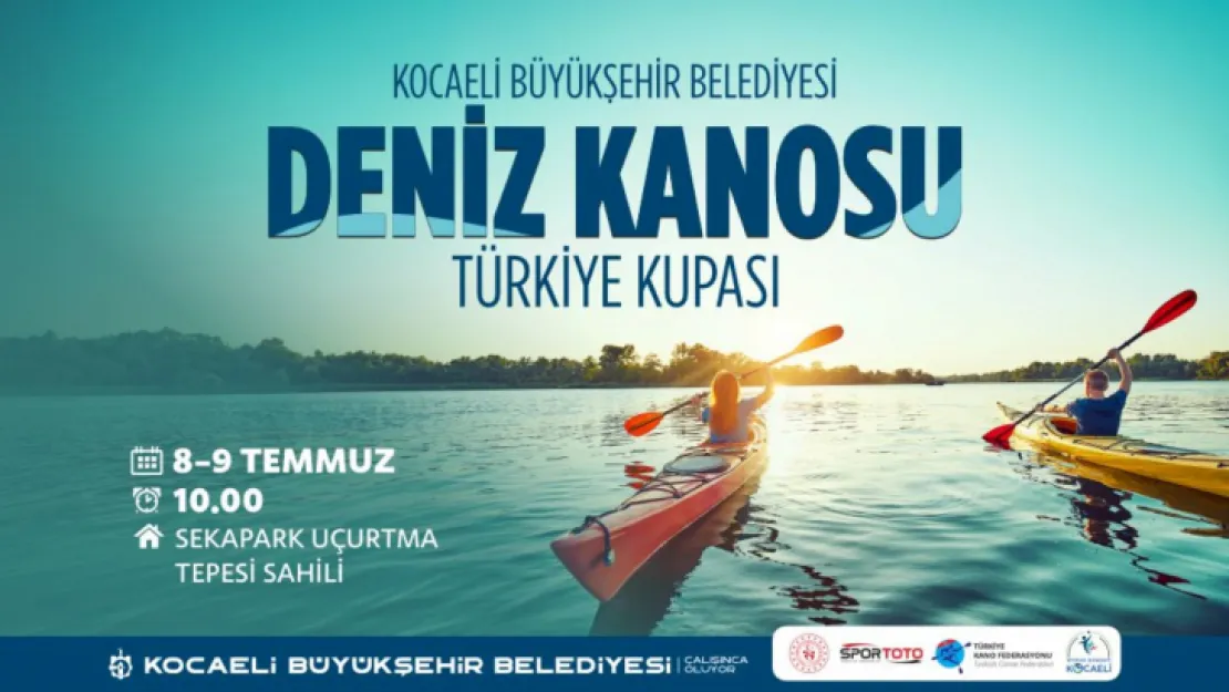 Büyükşehir'den Deniz Kanosu Türkiye Kupası