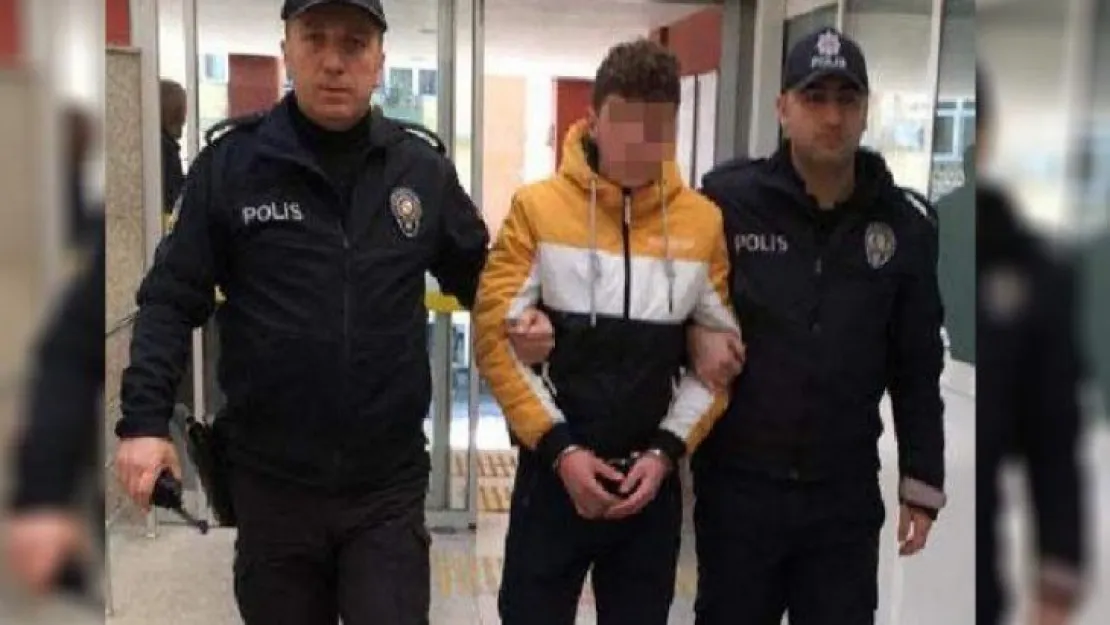 Çaldığı eşyalar ile kaçarken bekçilere yakalandı!