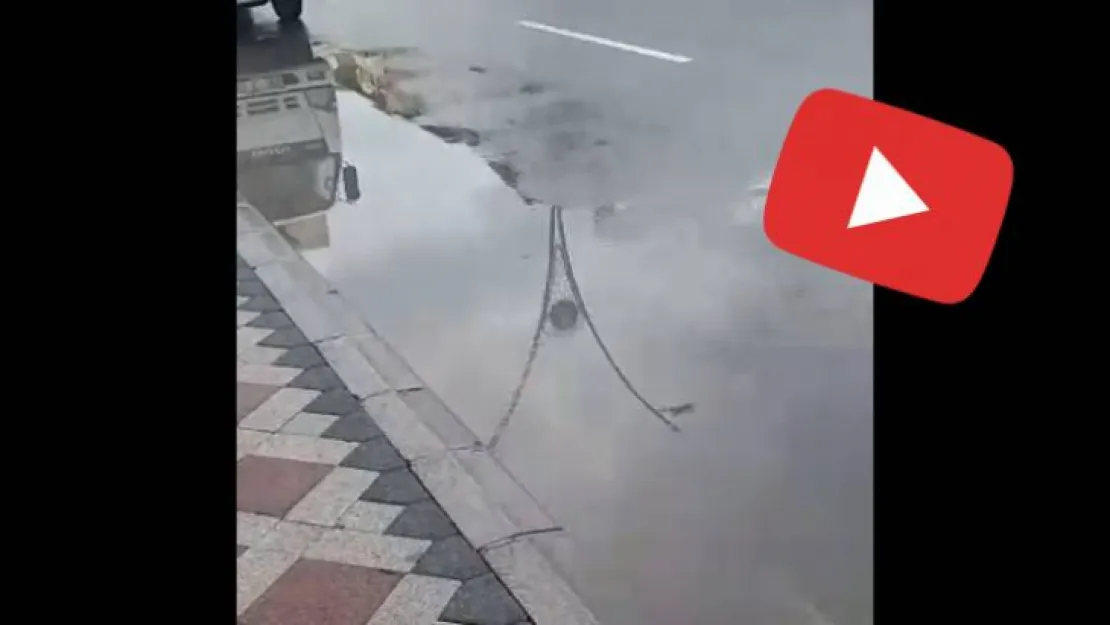 Çalışmalara rağmen su birikiyor!