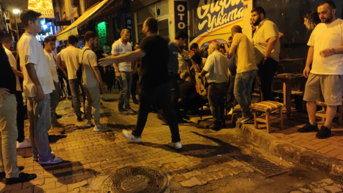 Çay içerken silahlı saldırıya uğrayan şahıs ağır yaralandı