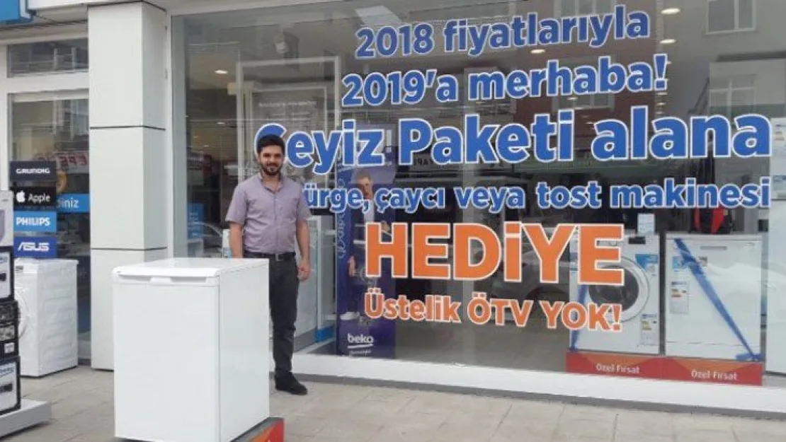 Çeyiz paketlerine rağbet çok