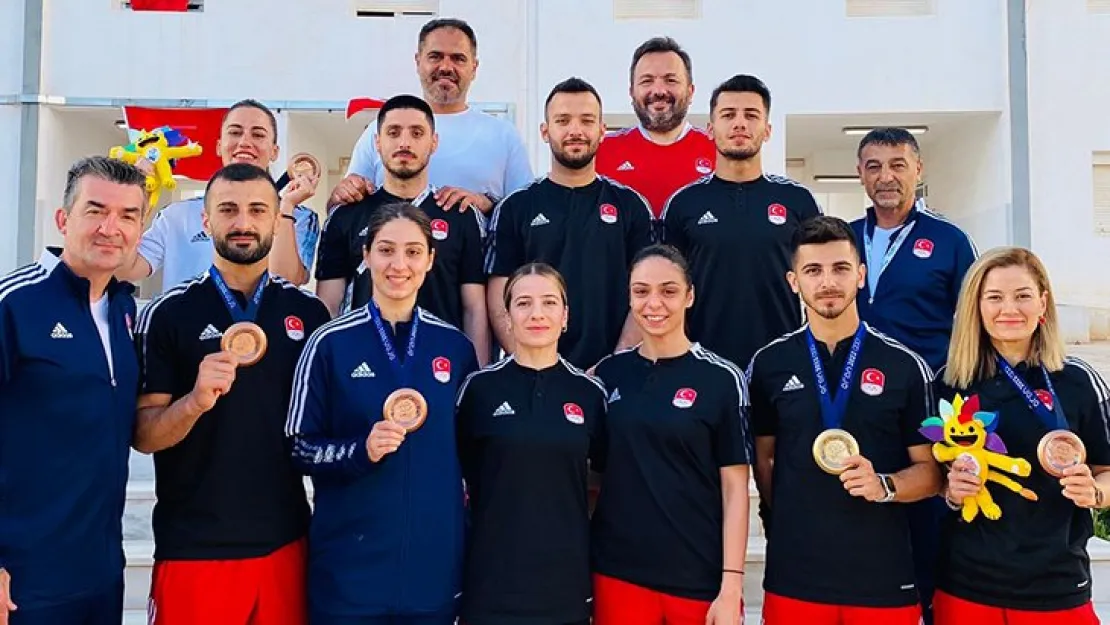 Cezayir Oran'da 5 madalya
