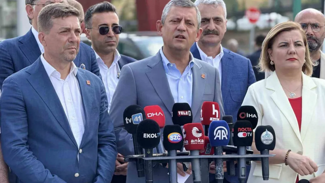 Özel'den Kocaeli'de açıklama