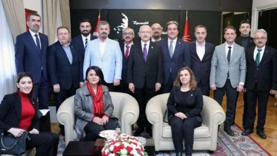 CHP İzmit Kılıçdaroğlu'nu ziyaret etti