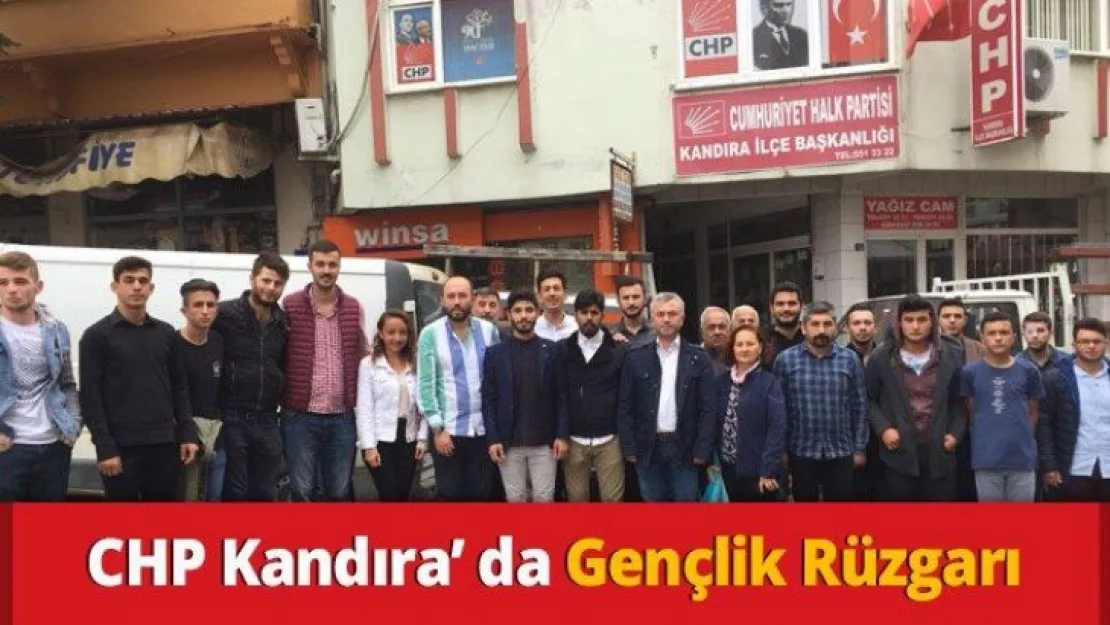 CHP Kandıra' da Gençlik Rüzgarı