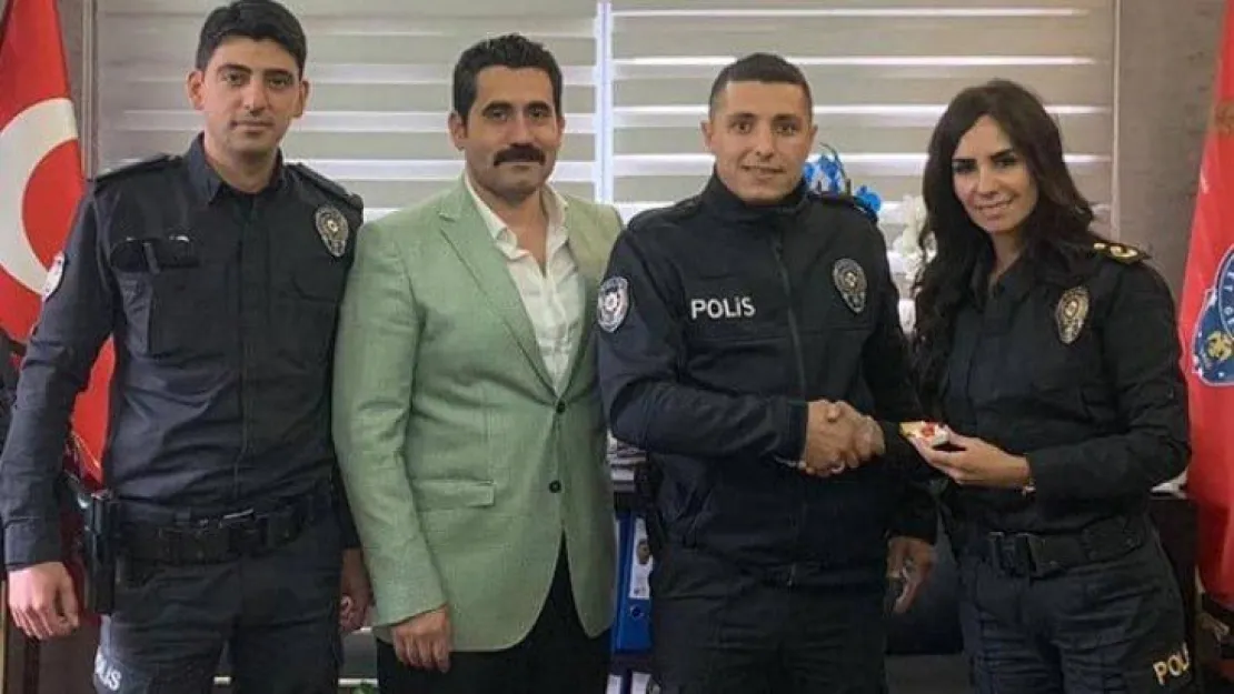 Çocuğu kurtaran polis altınla ödüllendirildi
