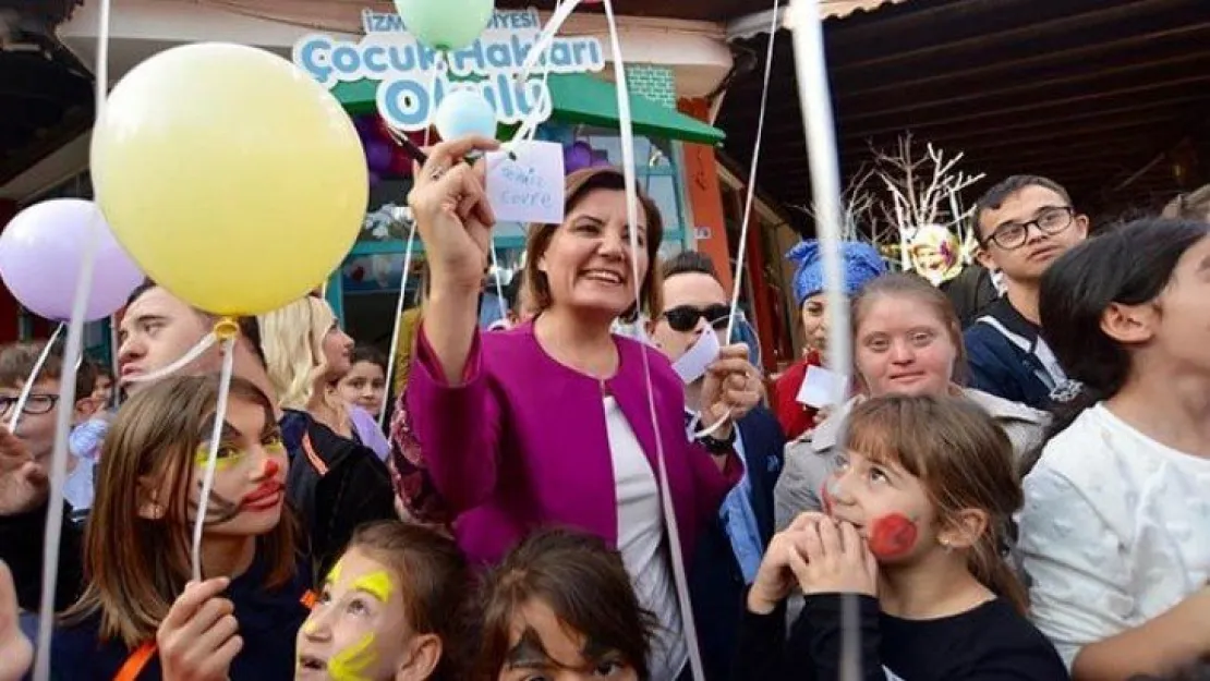 Çocuk Hakları Gününde doyasıya eğlendiler