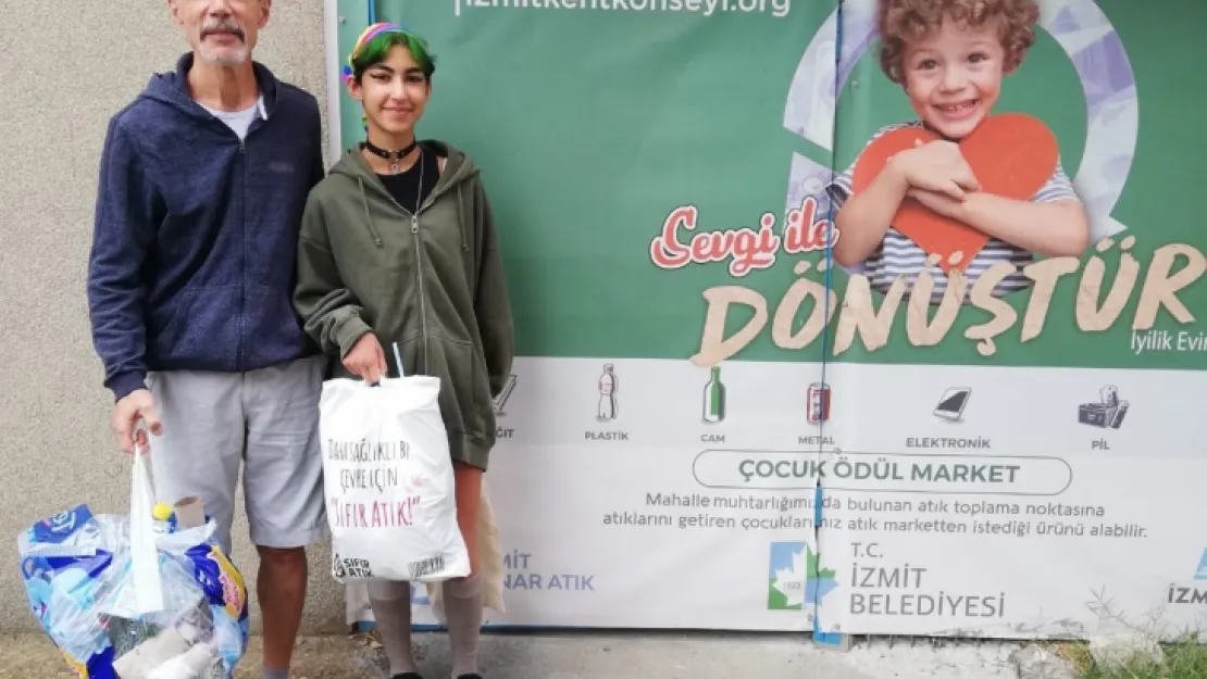 Çocuk Ödül Market ile 35 ton atık geri dönüşüme kazandırıldı