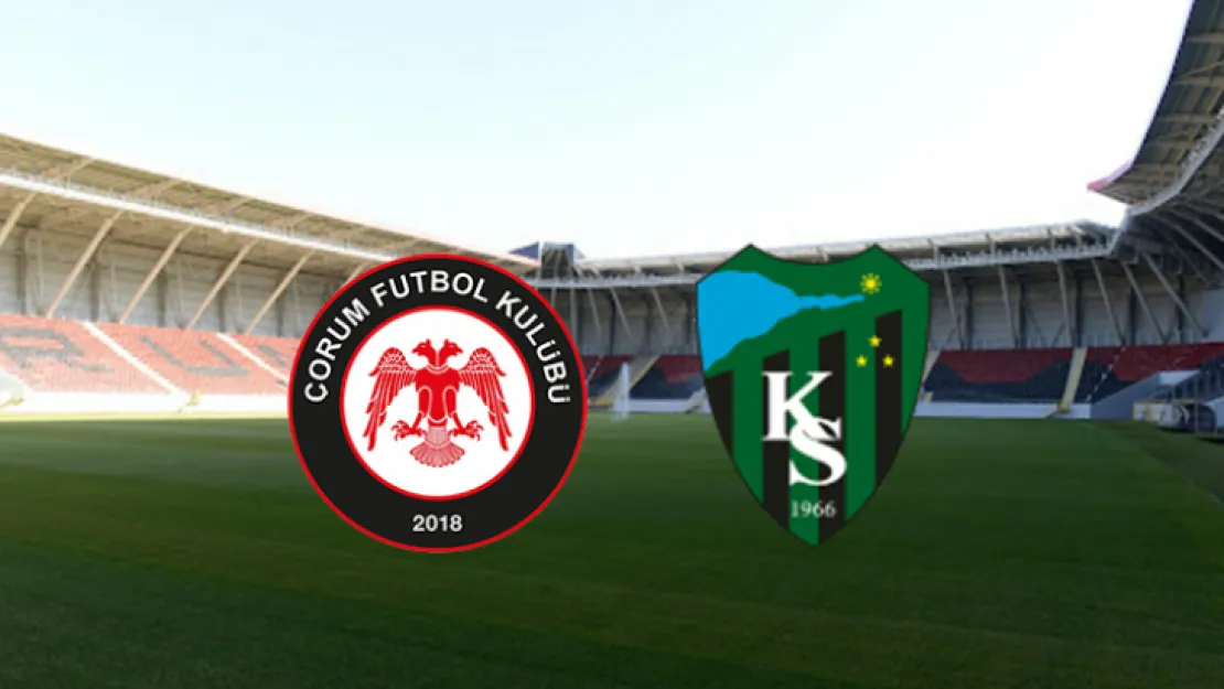Çorum FK - Kocaelispor maçı hangi kanalda?