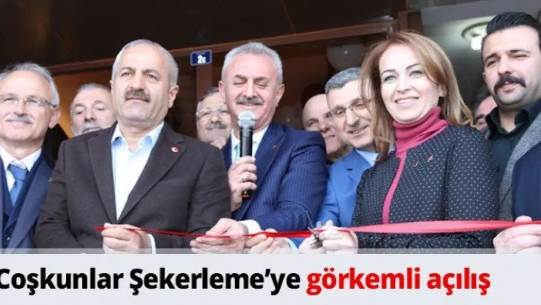 Coşkunlar Şekerleme'ye görkemli açılış