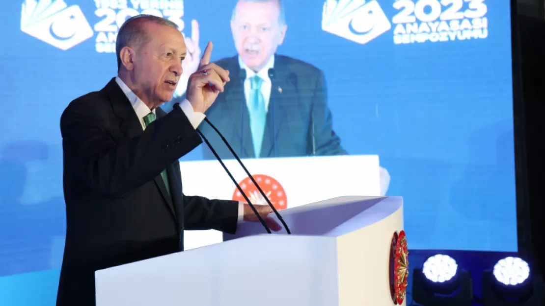 Cumhurbaşkanı Erdoğan'dan Yeni Anayasa çağrısı