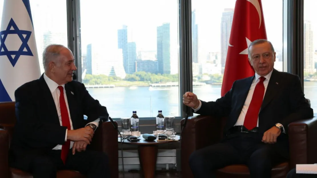 Cumhurbaşkanı Erdoğan, İsrail Başbakanı Netenyahu'yu kabul etti