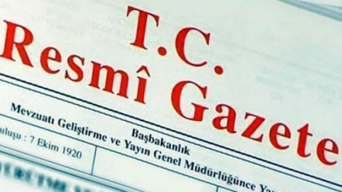 Cumhurbaşkanı kesin aday listesi Resmi Gazete'de