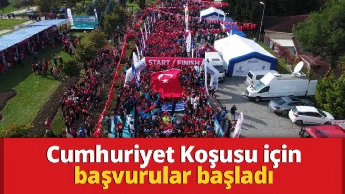 Cumhuriyet Koşusu için başvurular başladı