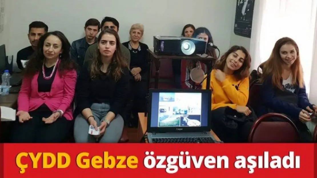ÇYDD Gebze özgüven aşıladı