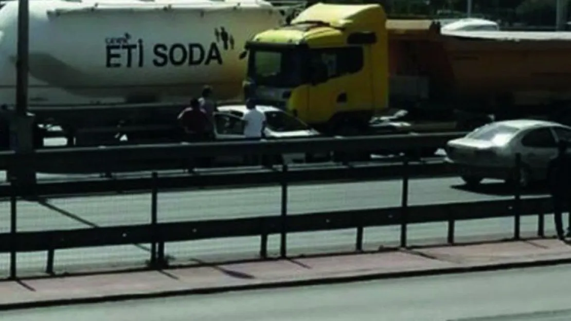 D-100'de feci kaza