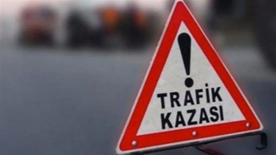 D-100'de korkutan kaza!