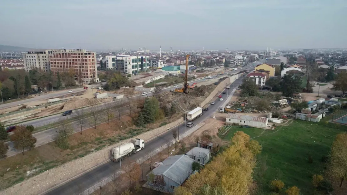 D-100 güney yan yolda trafiğe açık