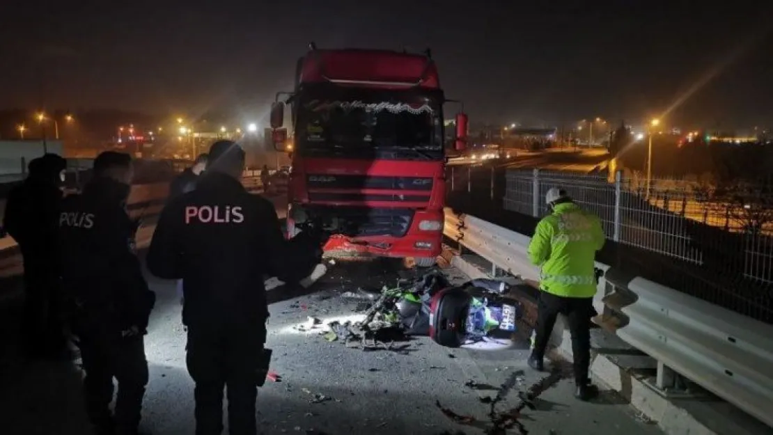 D-100'de feci kaza: 1 ölü 