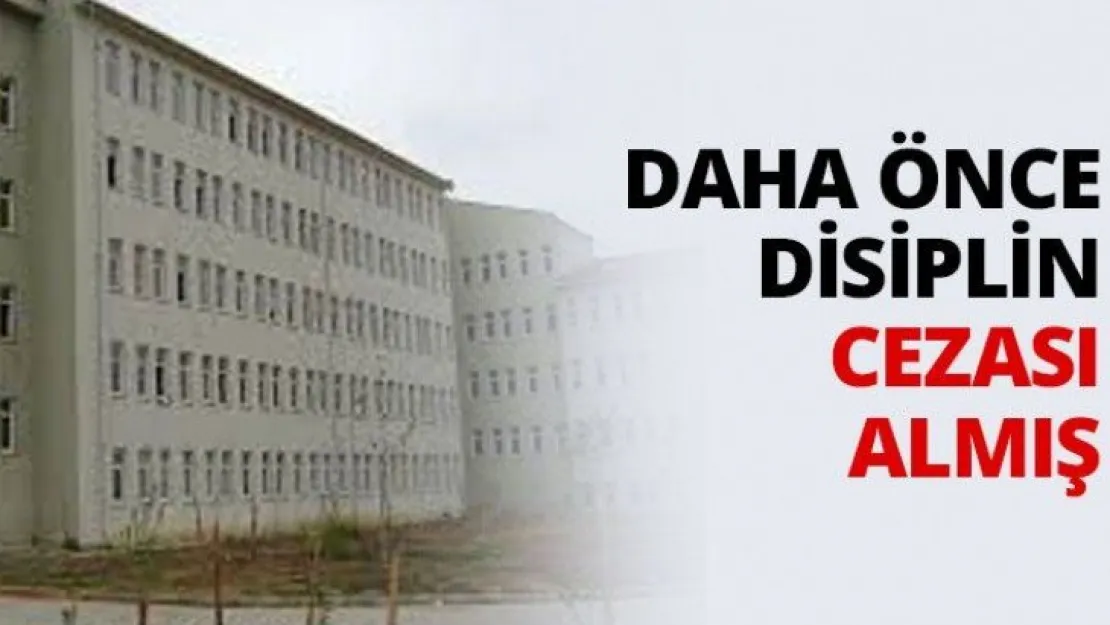 Daha önce disiplin cezası almış