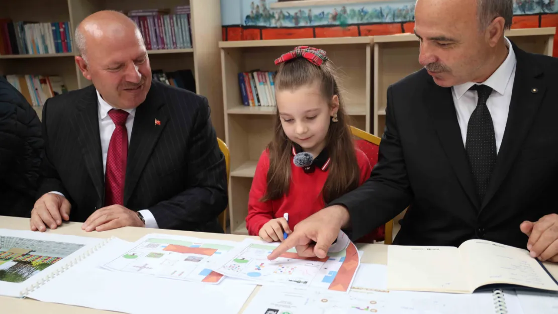 Damla Başkan ve Büyükşehir ekibi okulda incelemeler yaptı
