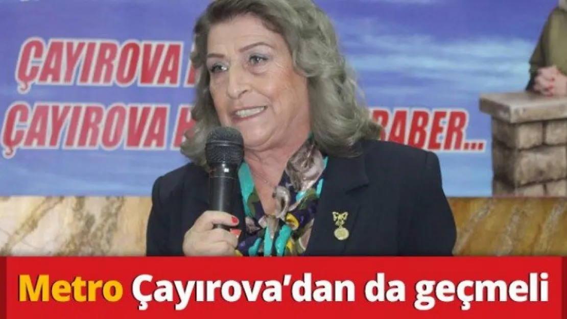 Darıca – Gebze metrosu Çayırova'dan da geçmeli