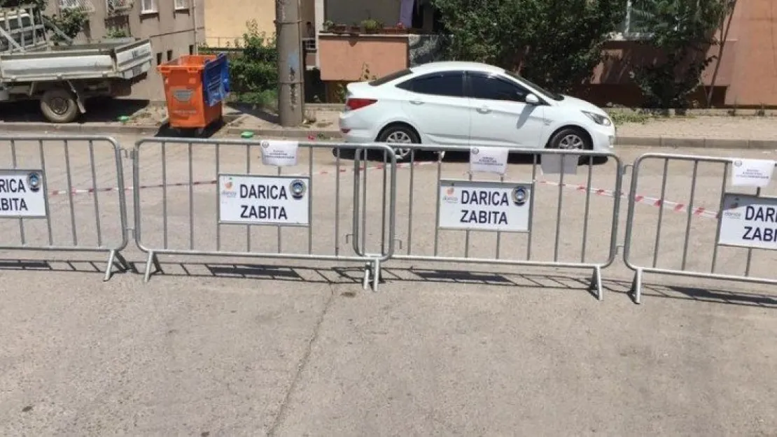 Darıca'da bir sokak karantinaya alındı