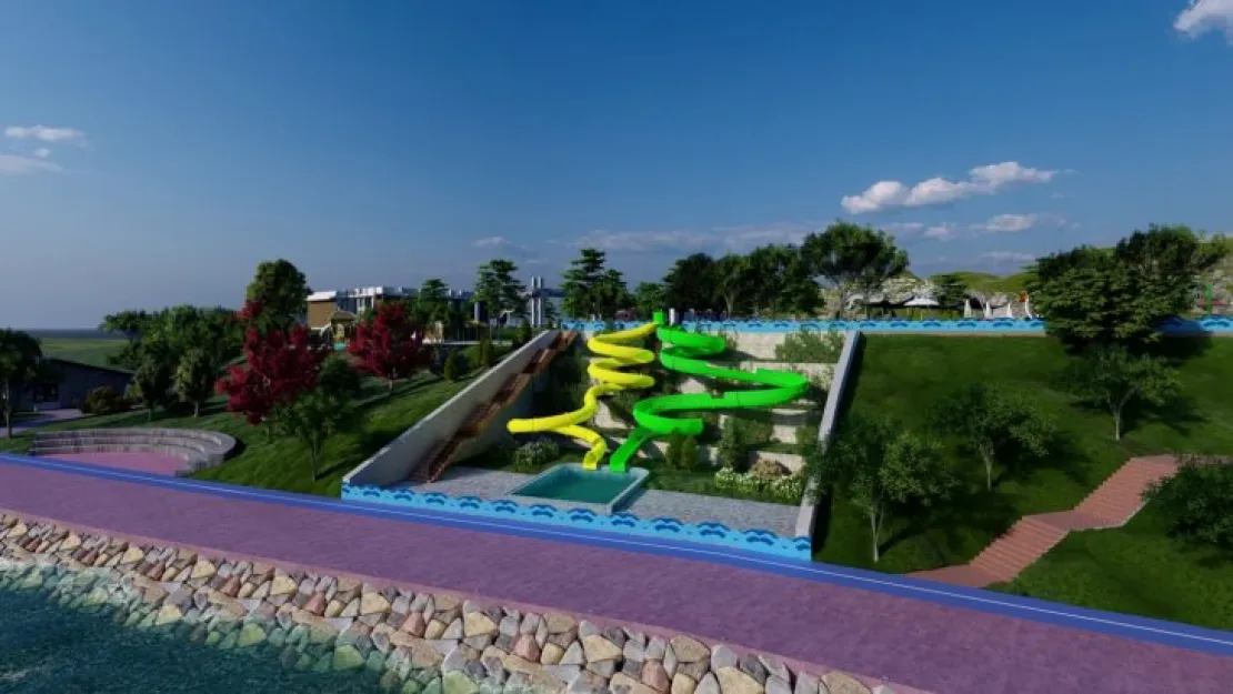 Değirmendere'ye çift kaydıraklı aquapark