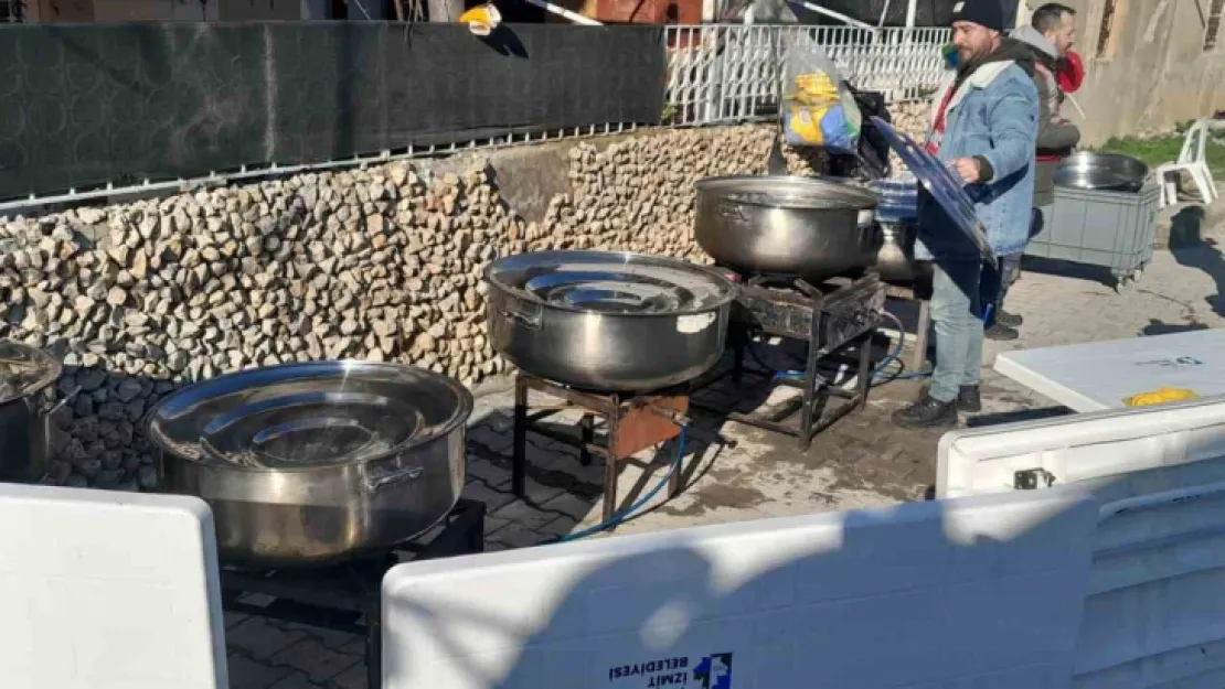 Depremzedeler için 20 bin öğün sıcak yemek çıkaracaklar